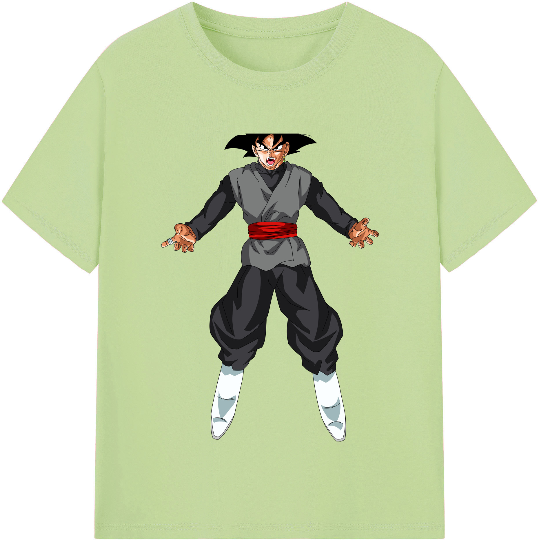 （画像用） ドラゴンボール ベジータ四世（Bejīta Yonsei）DRAGON BALL Vegeta IV 綿100％半袖Tシャツ（フロントプリント）